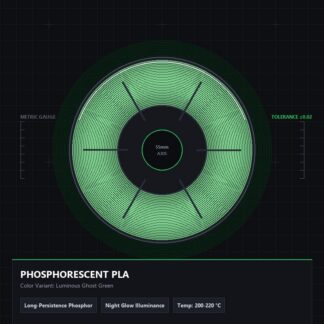 Glow-in-the-Dark Phosphor Matrix Matrix PLA 1.75mm