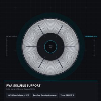 PVA Water-Soluble Support Material 1.75mm 0.5KG