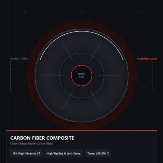 PETG-CF Carbon Fiber Reinforced Filament 1.75mm
